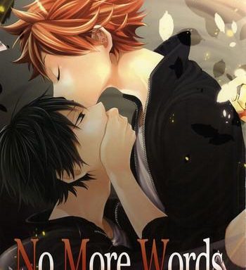 no more words cover