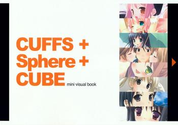 cuffs sphere cube mini visual book cover