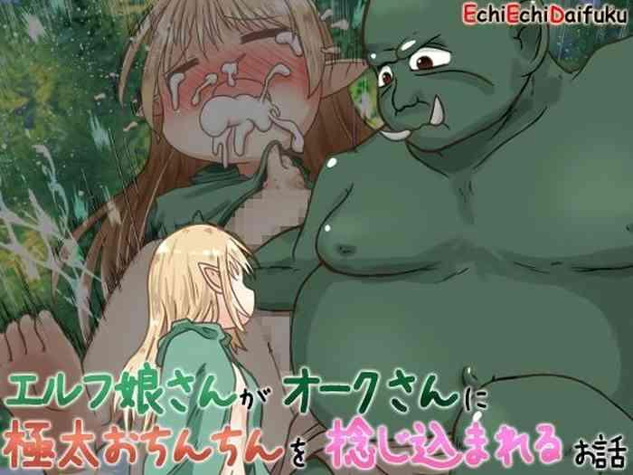 ecchi ecchi daifuku neko daifuku elf musume san ga orc san ni gokubuto ochinchin o nejikomareru ohanashi cover