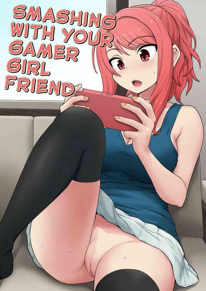 game tomodachi no onnanoko to yaru hanashi smashing with your gamer girl friend cover